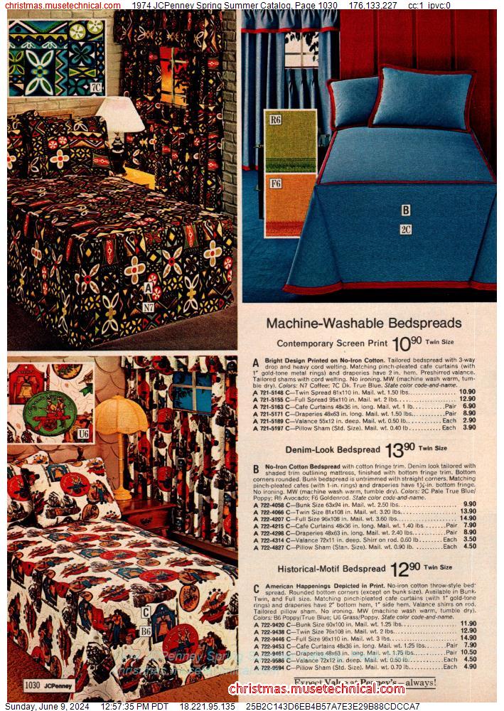 1974 JCPenney Spring Summer Catalog, Page 1030