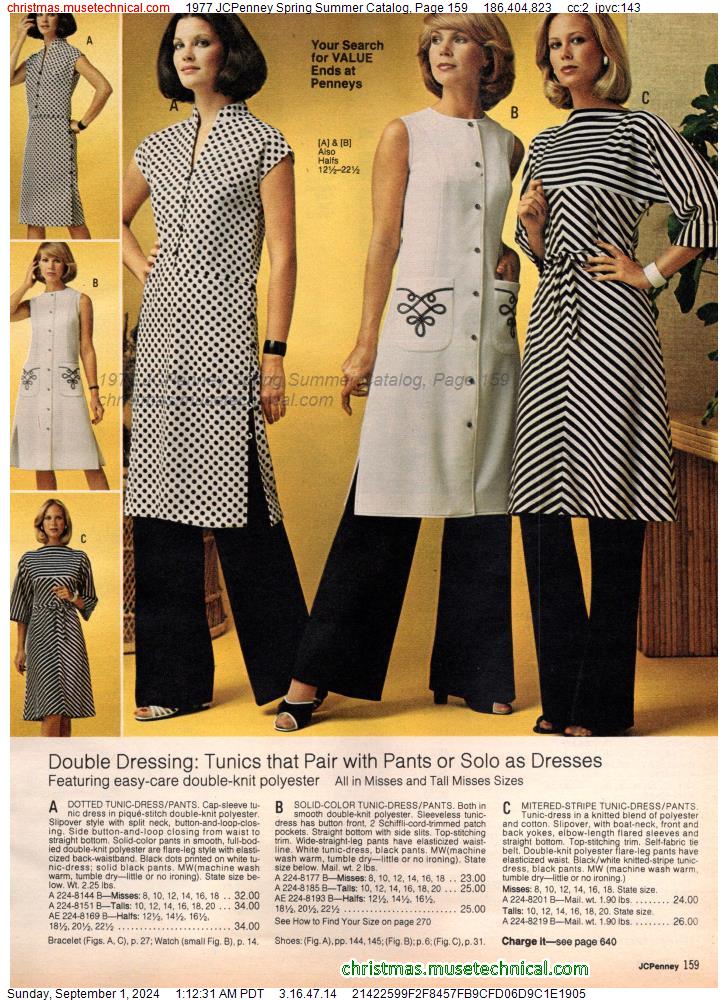 1977 JCPenney Spring Summer Catalog, Page 159