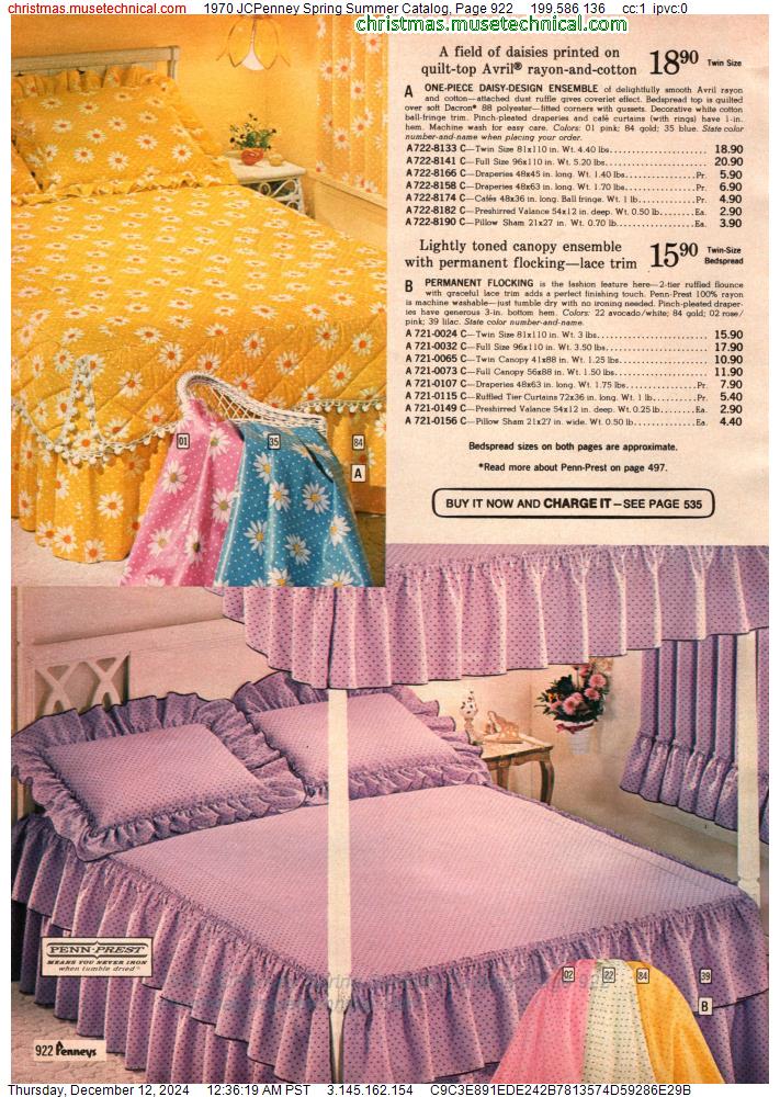 1970 JCPenney Spring Summer Catalog, Page 922