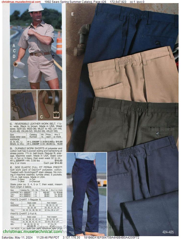 1992 Sears Spring Summer Catalog, Page 426