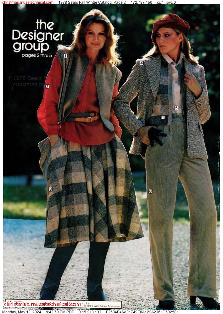 1978 Sears Fall Winter Catalog, Page 2