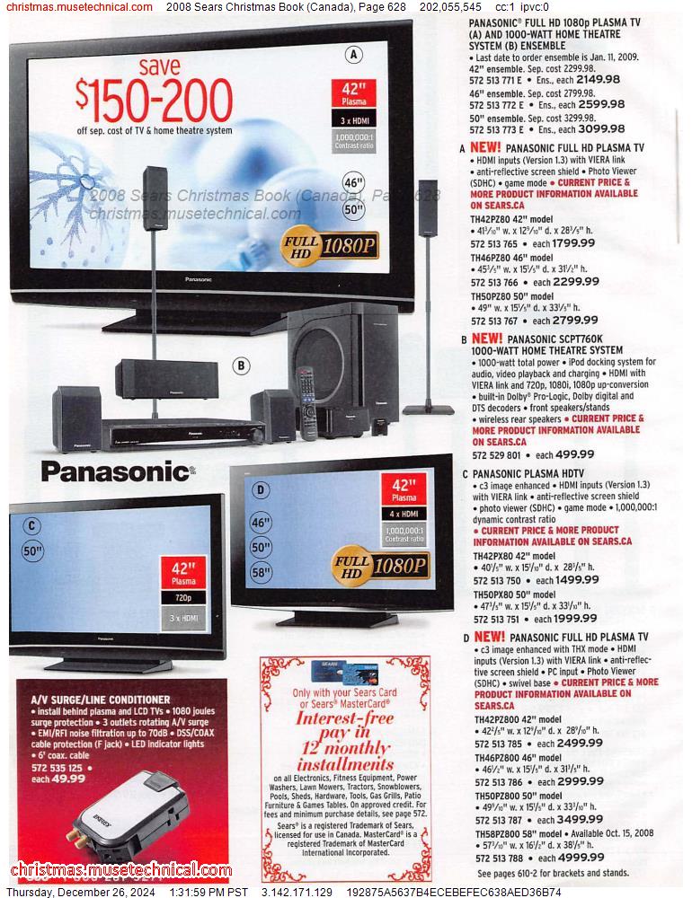 2008 Sears Christmas Book (Canada), Page 628