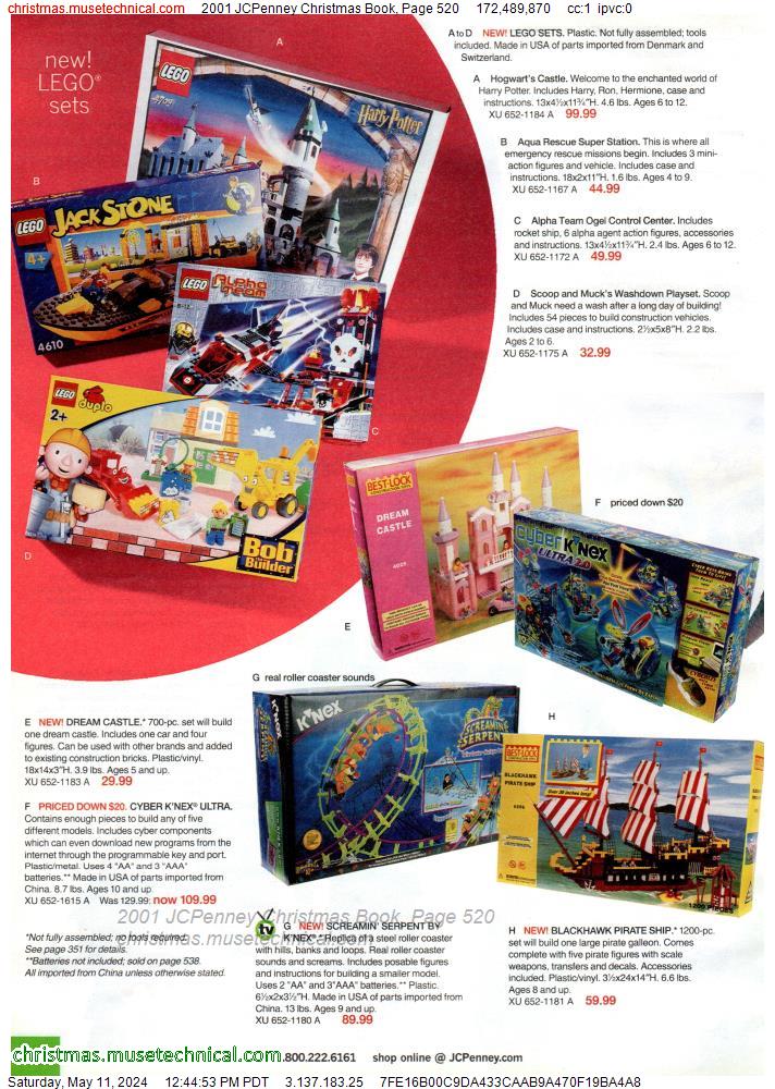 2001 JCPenney Christmas Book, Page 520