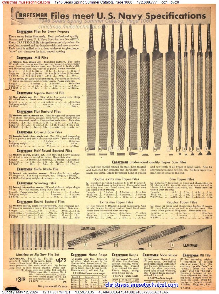 1946 Sears Spring Summer Catalog, Page 1060