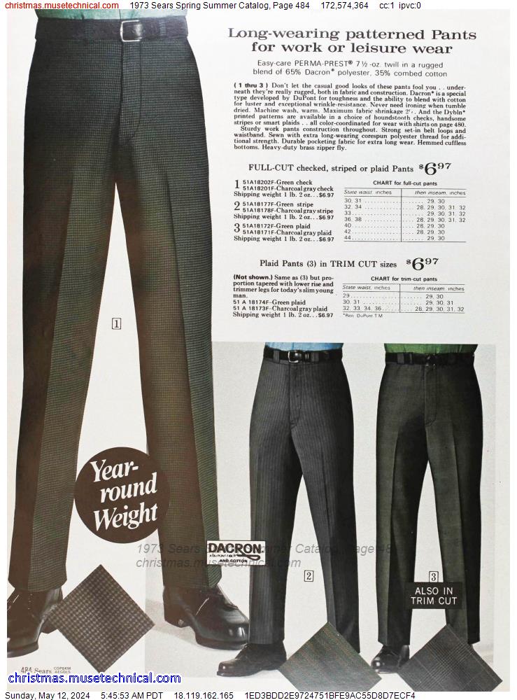 1973 Sears Spring Summer Catalog, Page 484