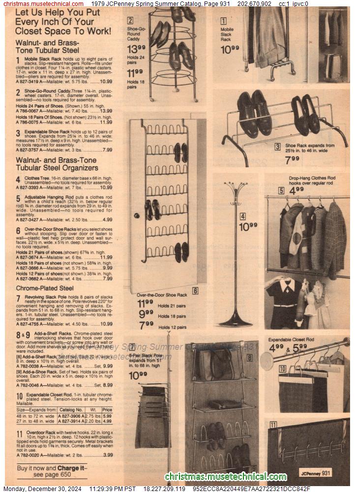 1979 JCPenney Spring Summer Catalog, Page 931