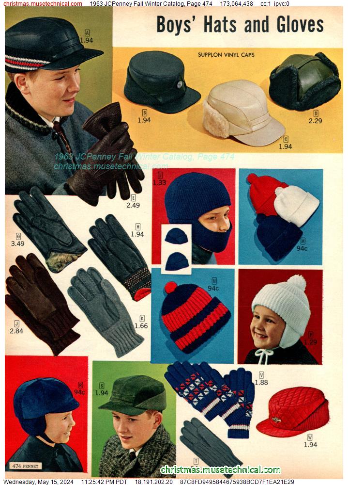 1963 JCPenney Fall Winter Catalog, Page 474