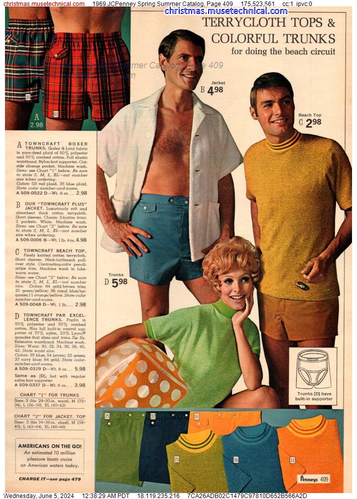 1969 JCPenney Spring Summer Catalog, Page 409