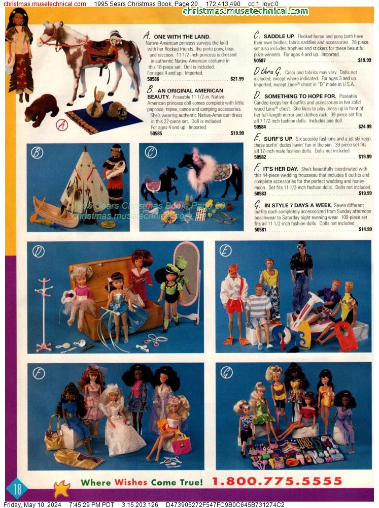 1995 Sears Christmas Book, Page 20