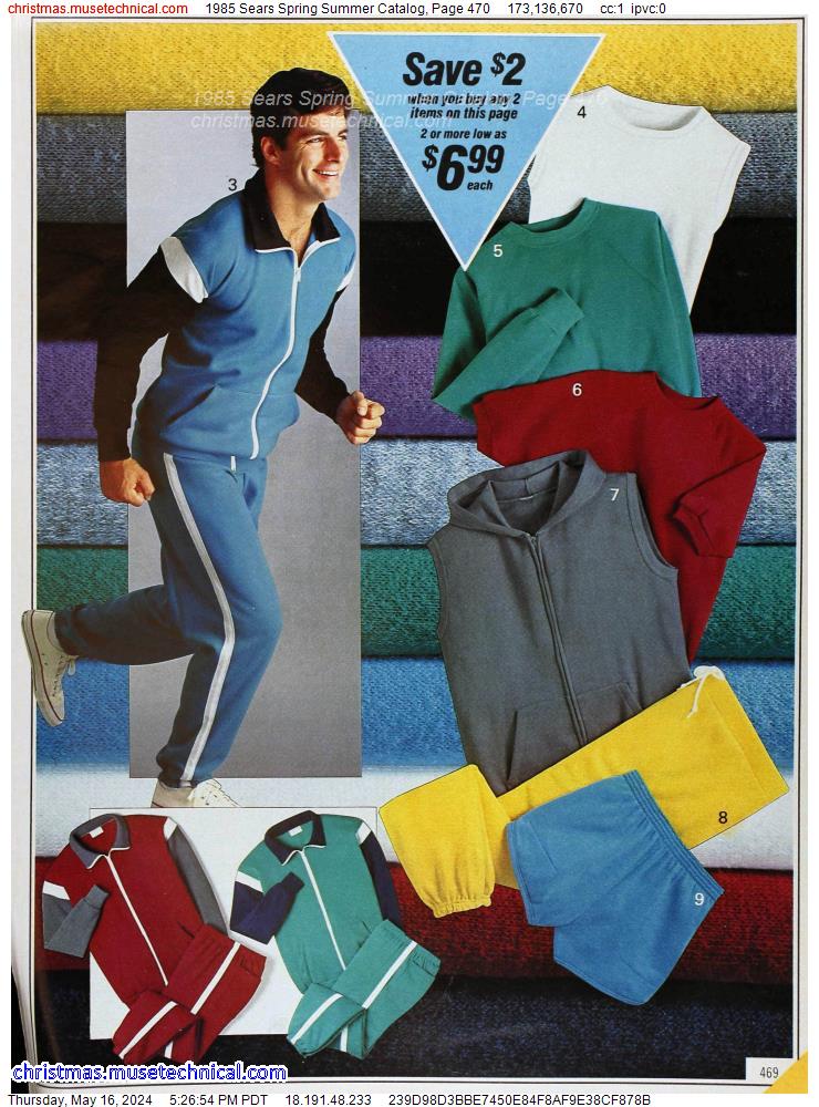 1985 Sears Spring Summer Catalog, Page 470