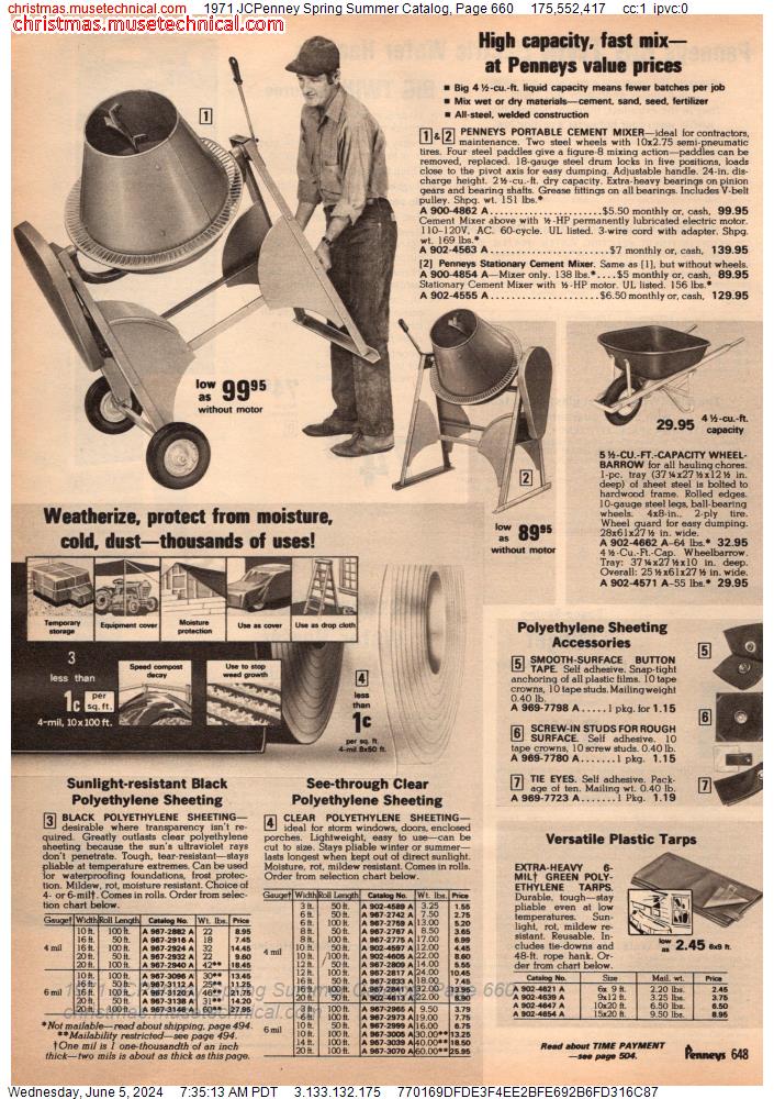 1971 JCPenney Spring Summer Catalog, Page 660