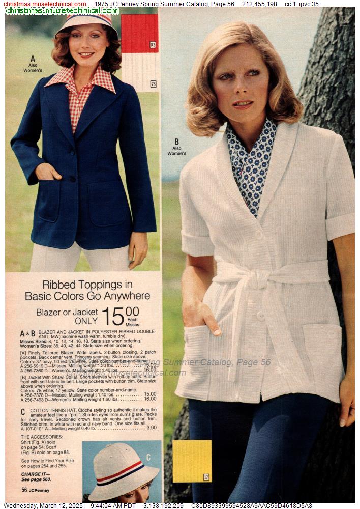 1975 JCPenney Spring Summer Catalog, Page 56