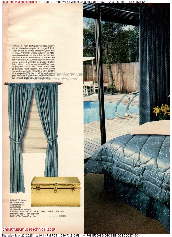 1983 JCPenney Fall Winter Catalog, Page 1358