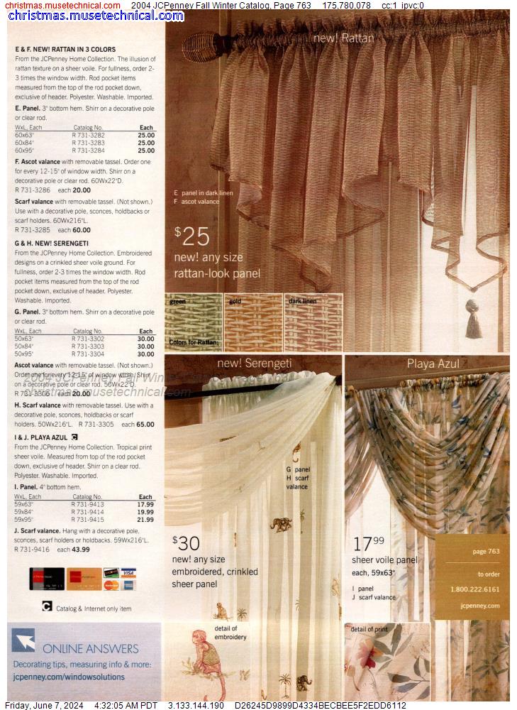 2004 JCPenney Fall Winter Catalog, Page 763