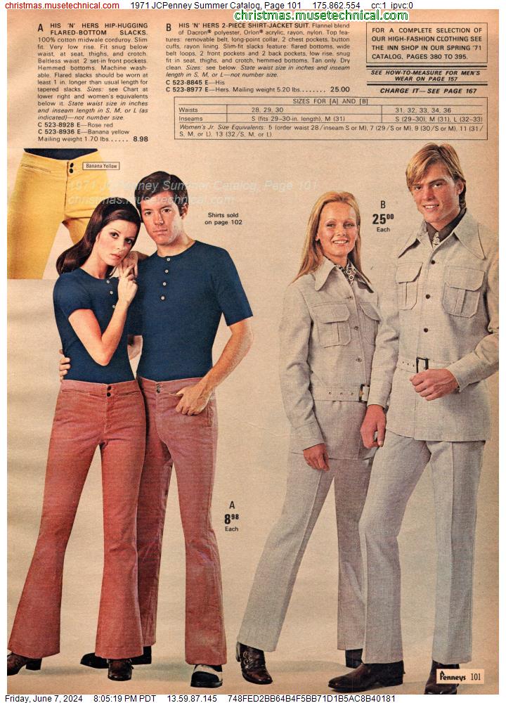 1971 JCPenney Summer Catalog, Page 101