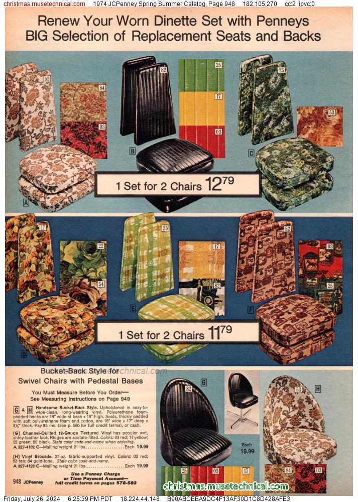 1974 JCPenney Spring Summer Catalog, Page 948