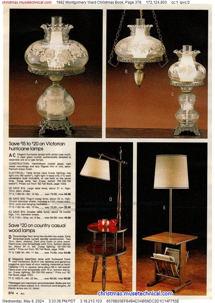 1982 Montgomery Ward Christmas Book, Page 378