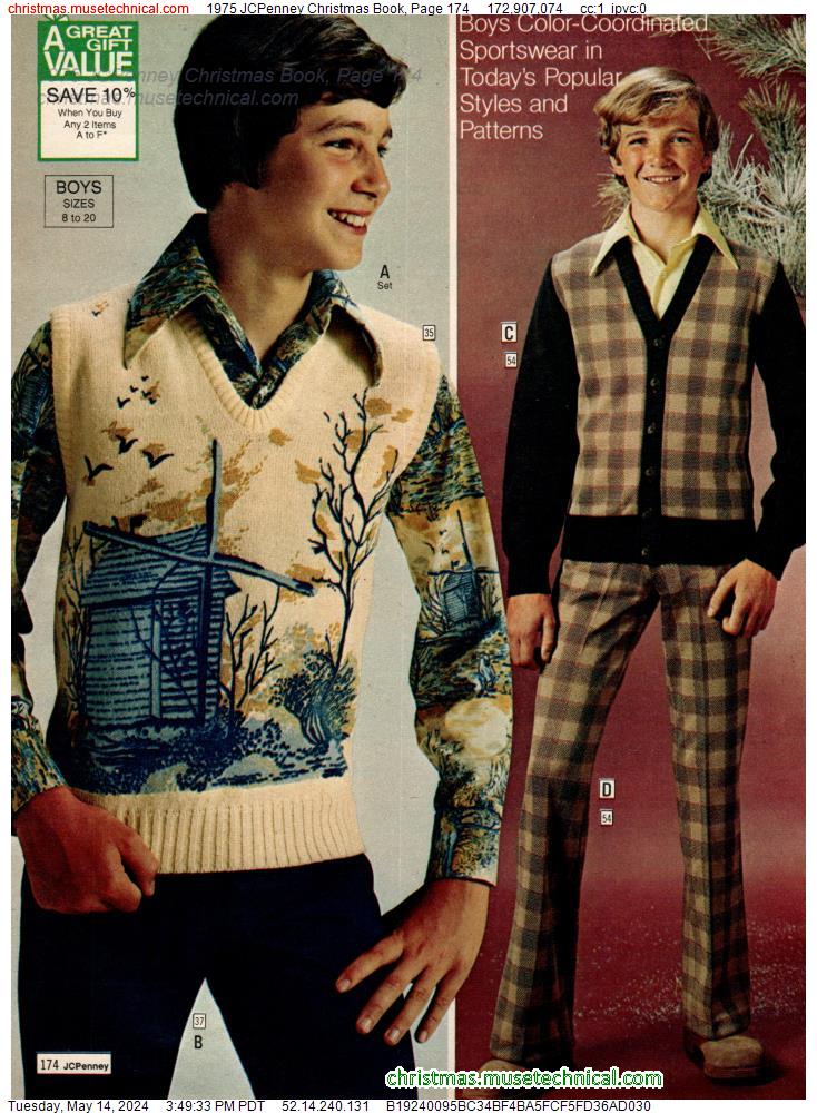 1975 JCPenney Christmas Book, Page 174