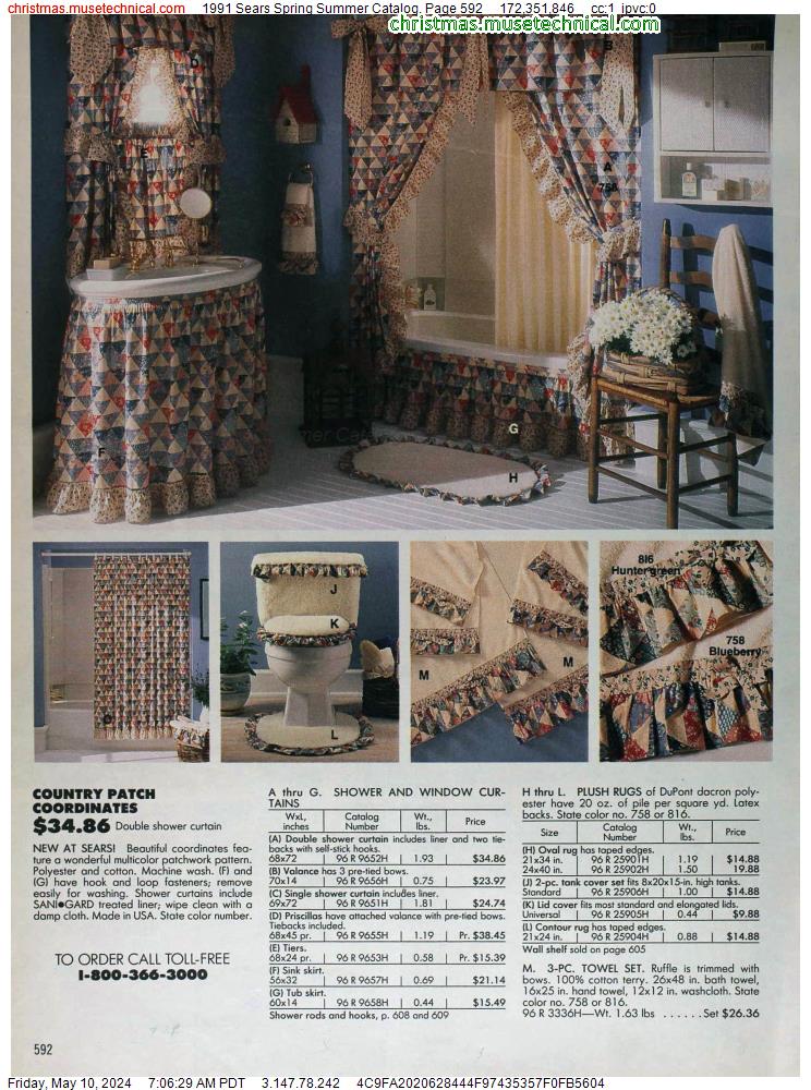 1991 Sears Spring Summer Catalog, Page 592
