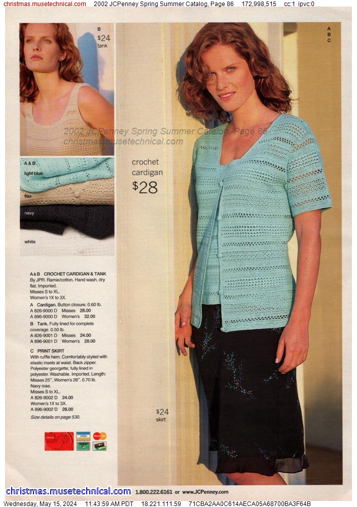 2002 JCPenney Spring Summer Catalog, Page 86