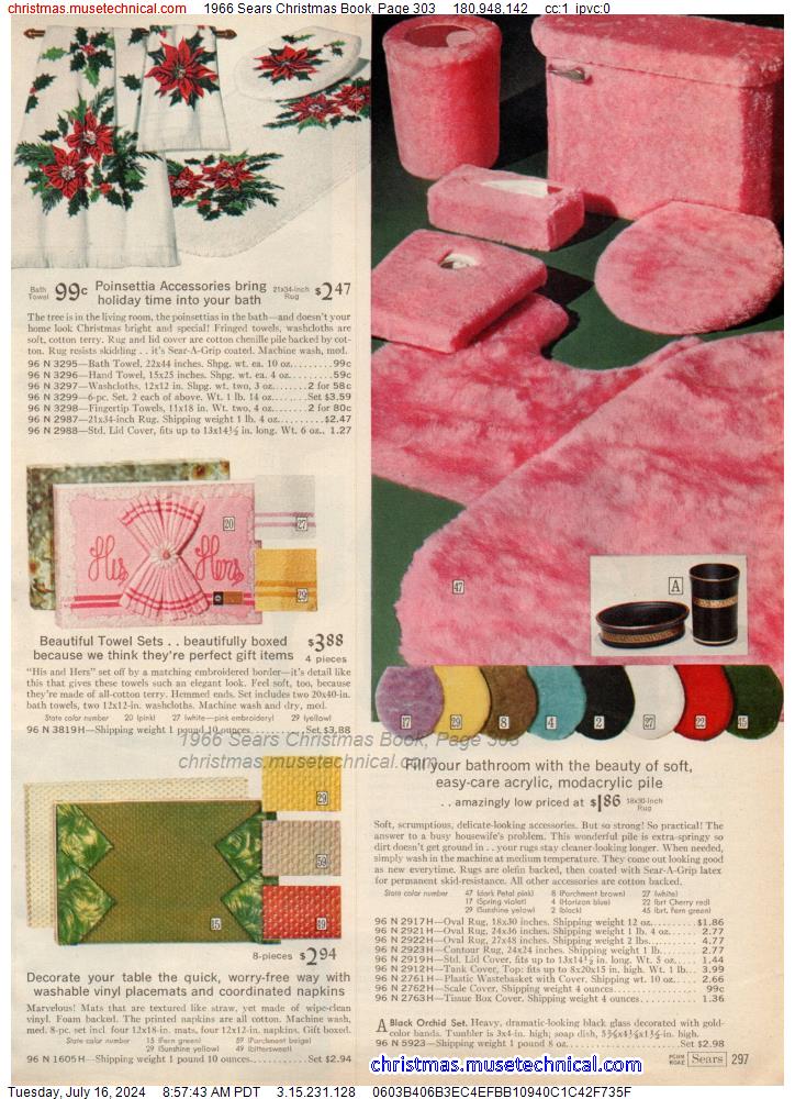 1966 Sears Christmas Book, Page 303