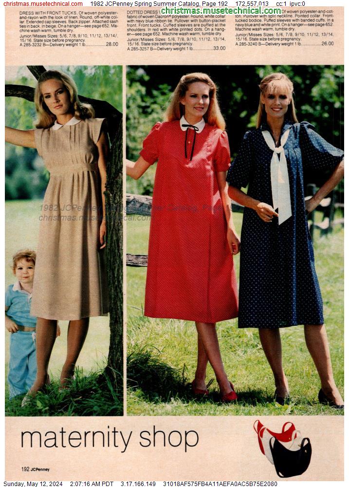 1982 JCPenney Spring Summer Catalog, Page 192