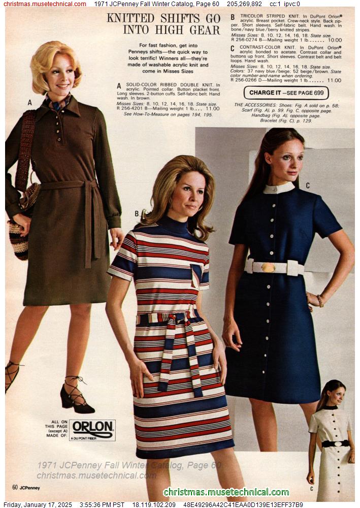 1971 JCPenney Fall Winter Catalog, Page 60