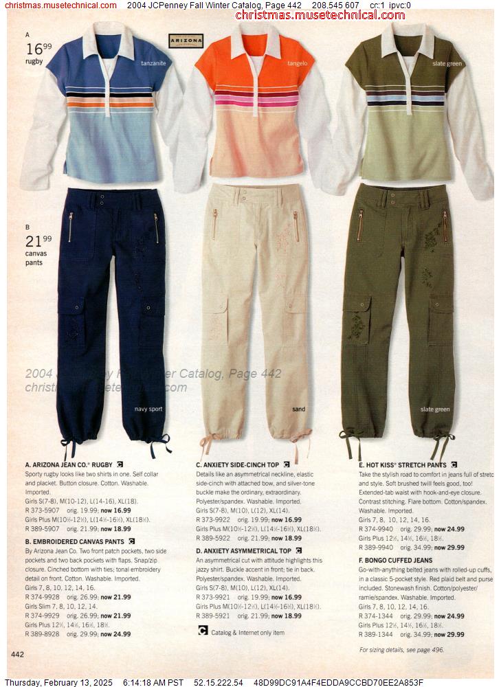 2004 JCPenney Fall Winter Catalog, Page 442