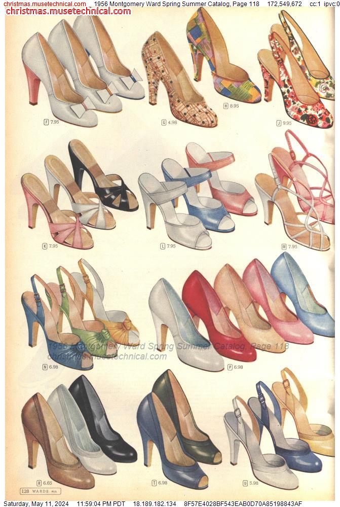 1956 Montgomery Ward Spring Summer Catalog, Page 118