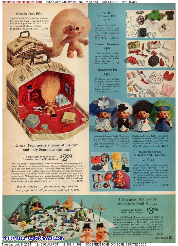 1965 Sears Christmas Book, Page 653
