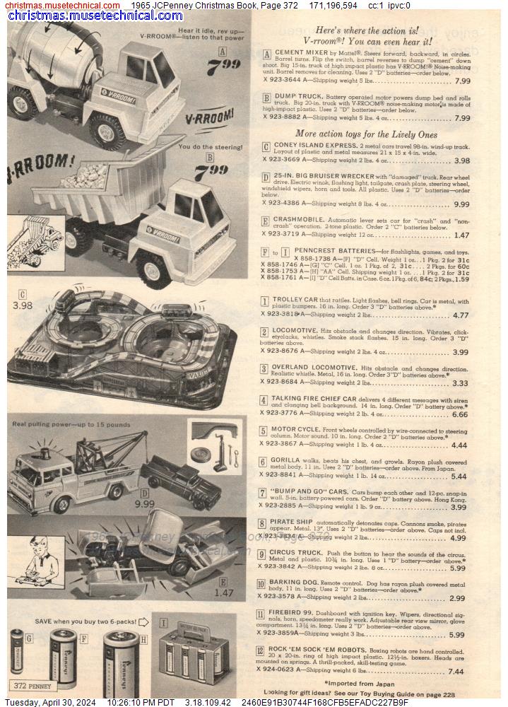 1965 JCPenney Christmas Book, Page 372