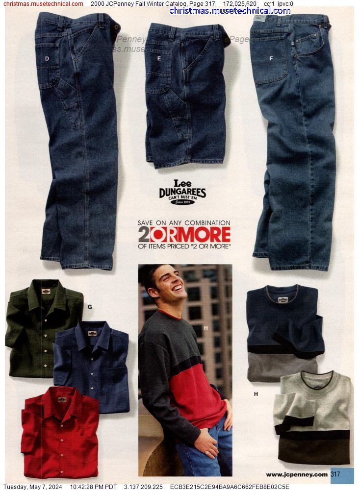 2000 JCPenney Fall Winter Catalog, Page 317