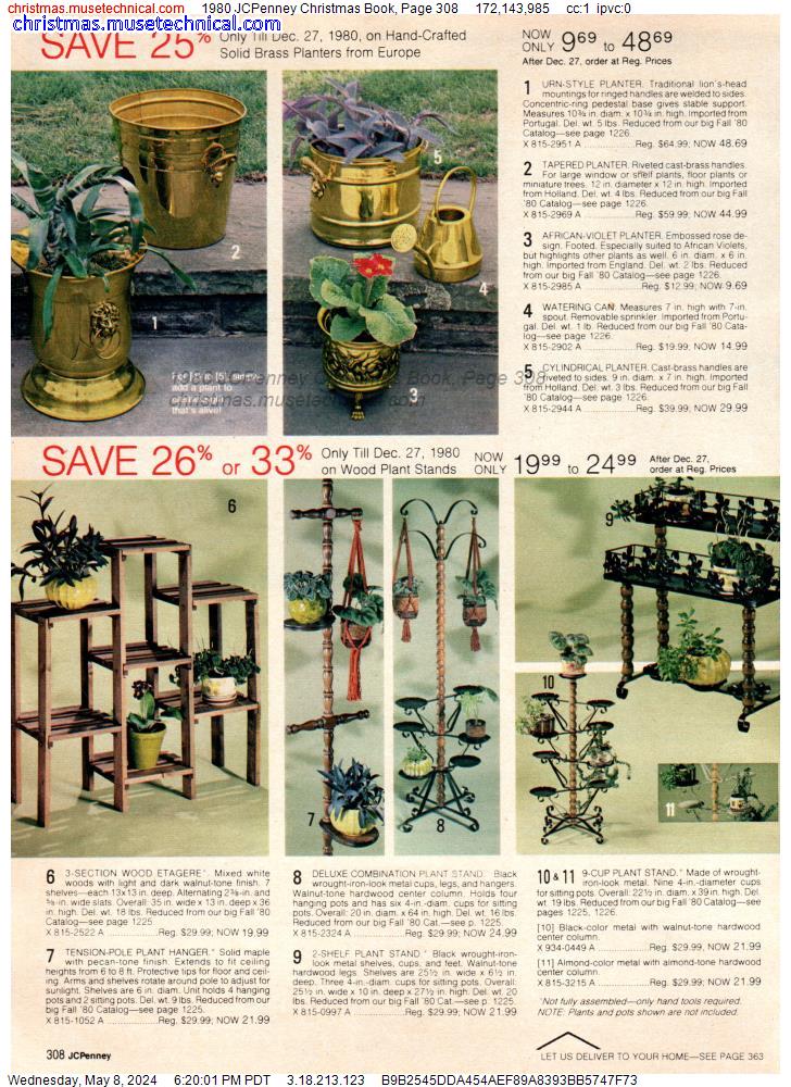 1980 JCPenney Christmas Book, Page 308