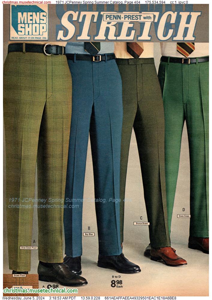 1971 JCPenney Spring Summer Catalog, Page 404