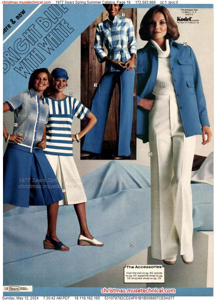 1977 Sears Spring Summer Catalog, Page 18