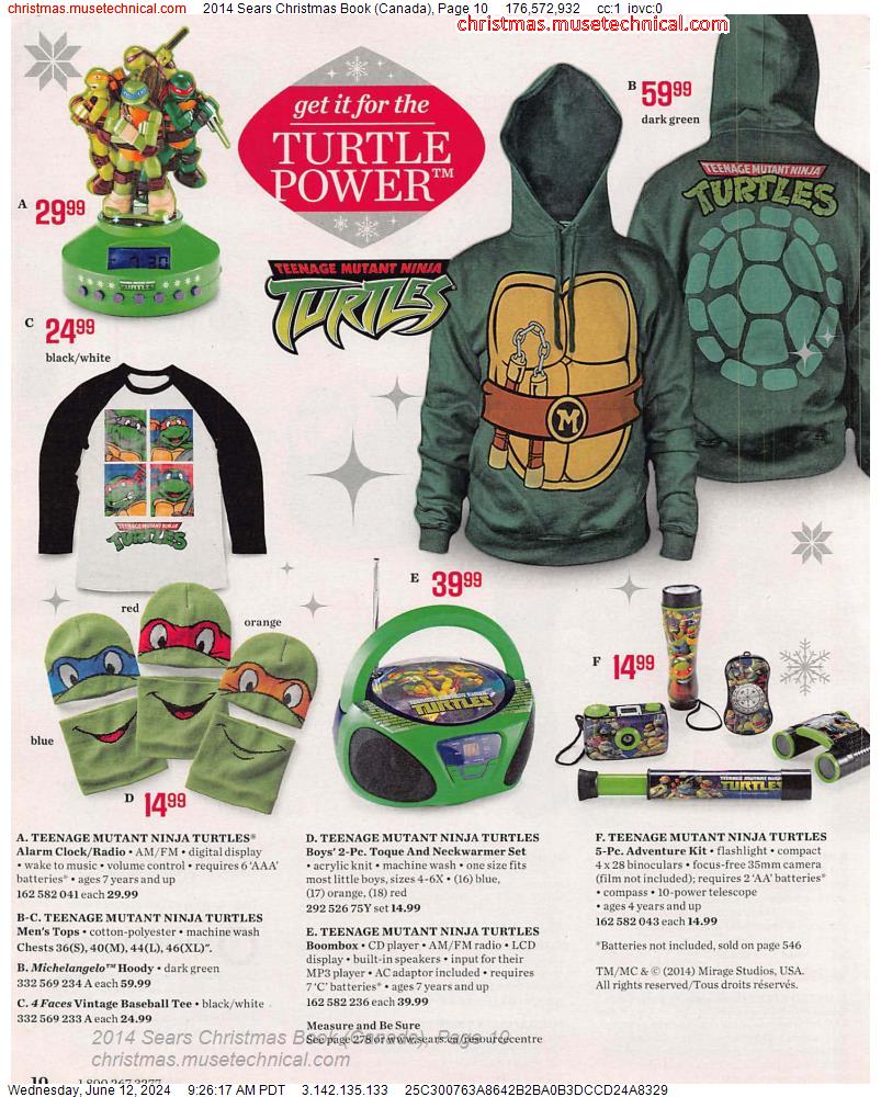 2014 Sears Christmas Book (Canada), Page 10