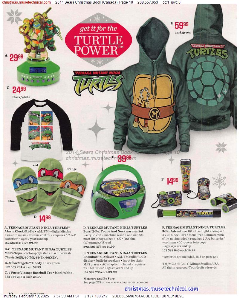 2014 Sears Christmas Book (Canada), Page 10