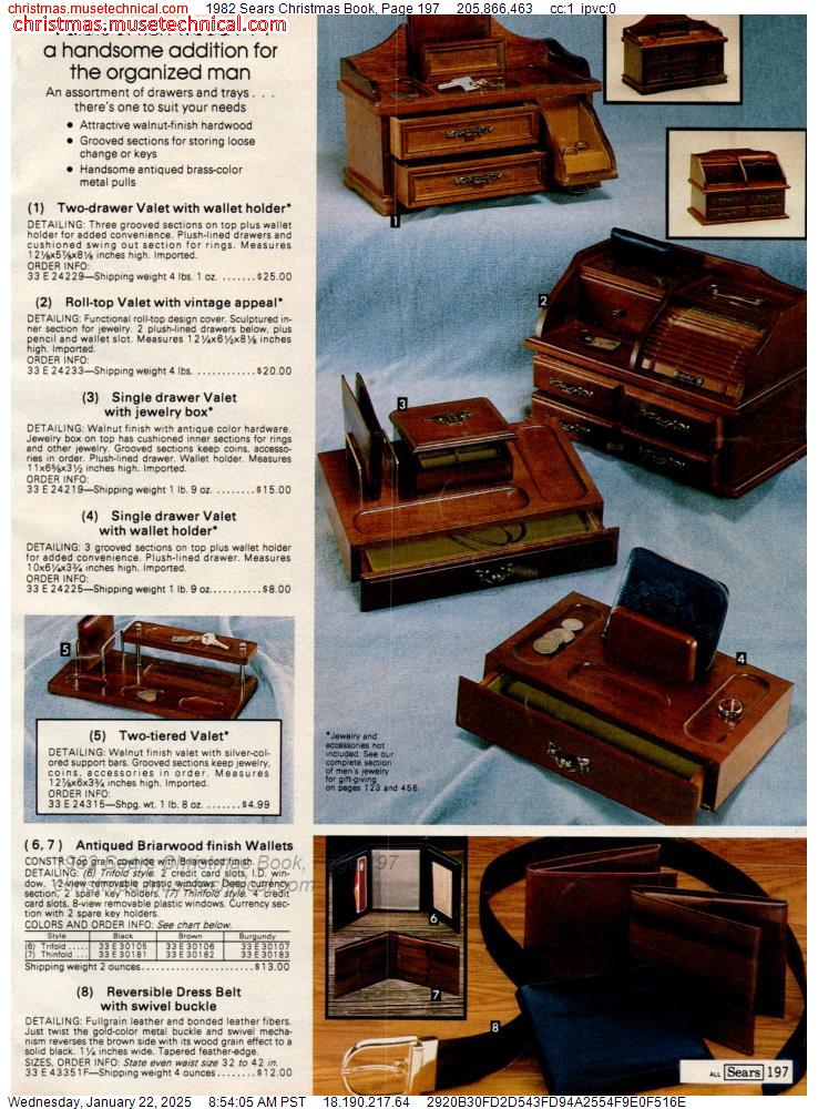 1982 Sears Christmas Book, Page 197