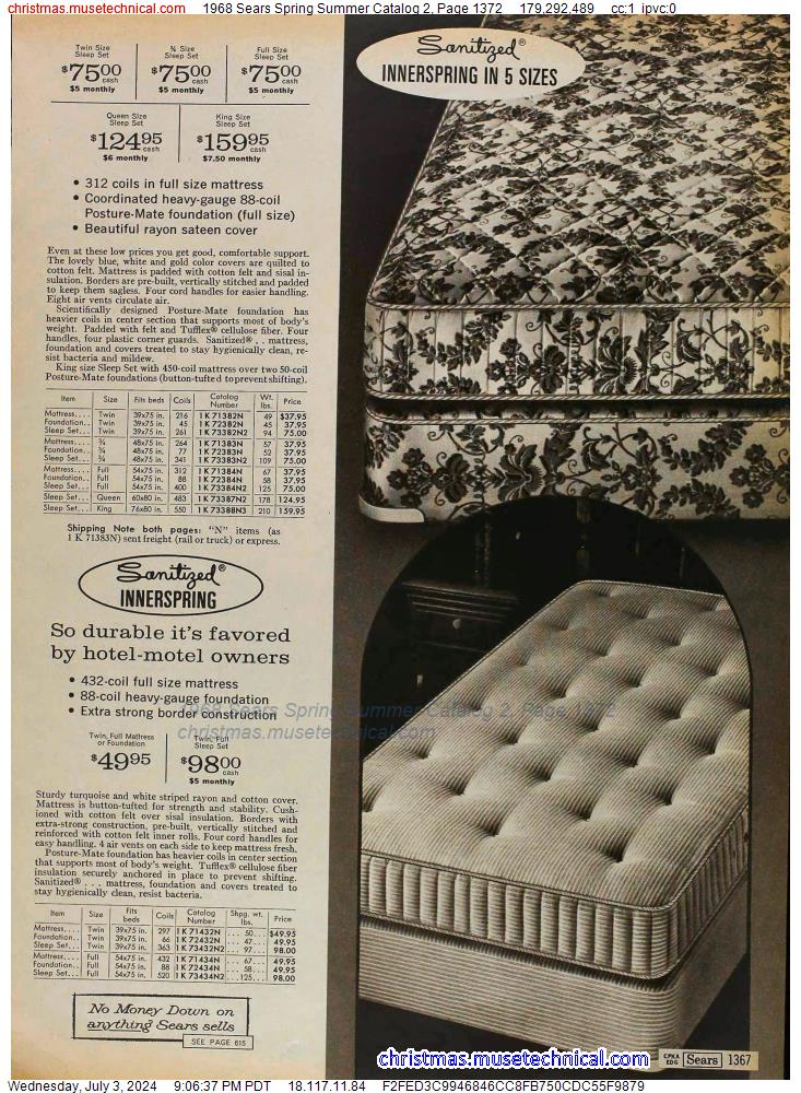 1968 Sears Spring Summer Catalog 2, Page 1372