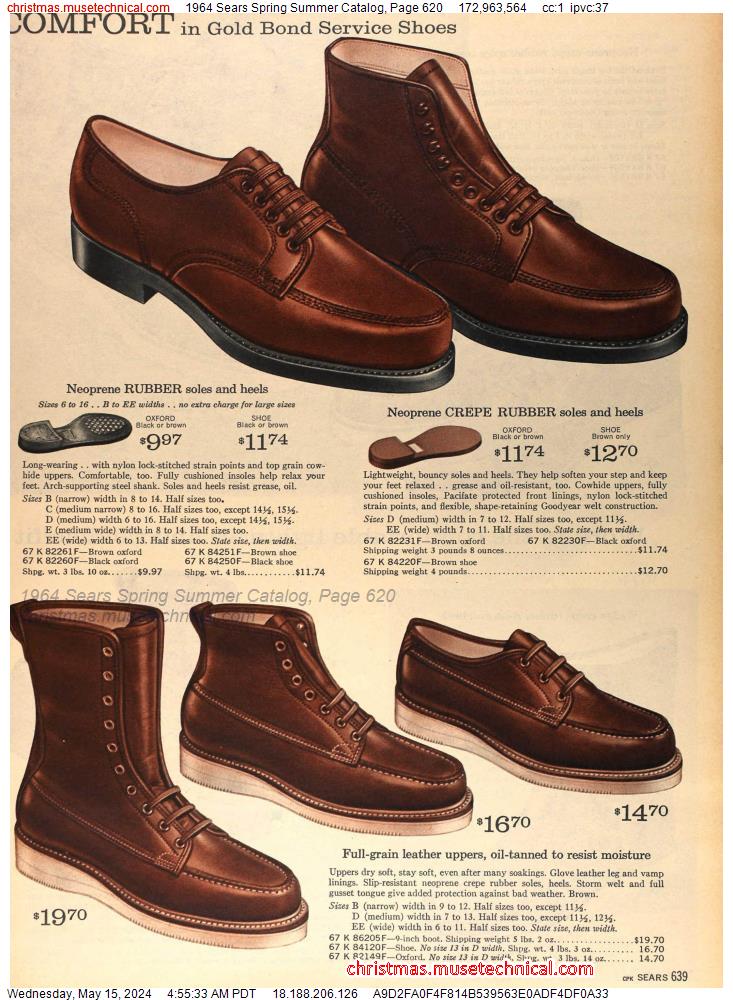 1964 Sears Spring Summer Catalog, Page 620