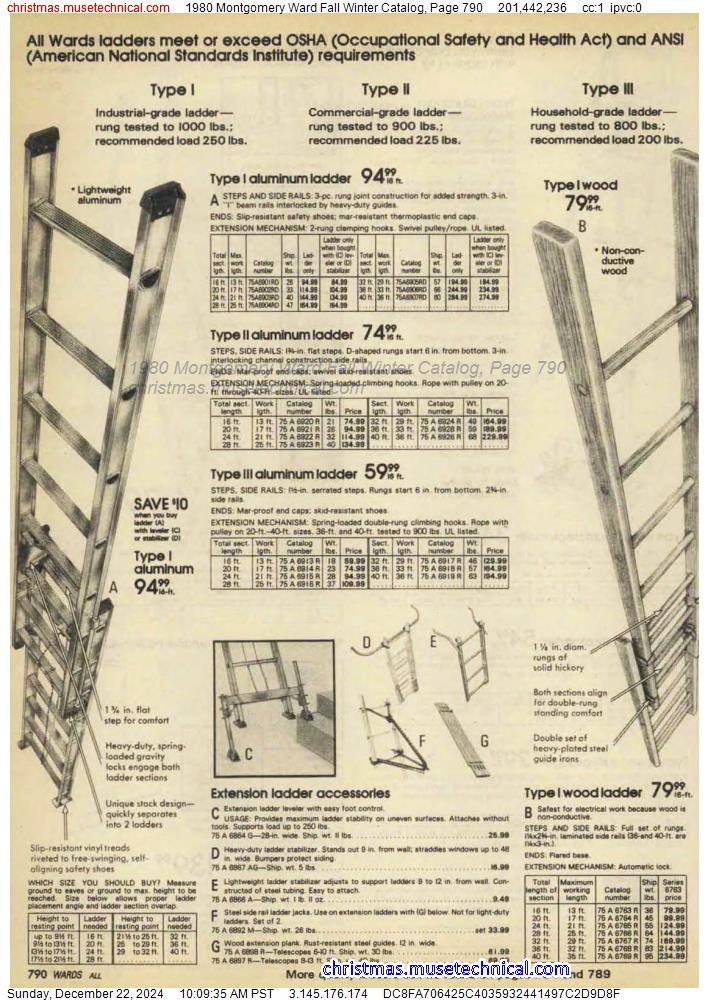 1980 Montgomery Ward Fall Winter Catalog, Page 790