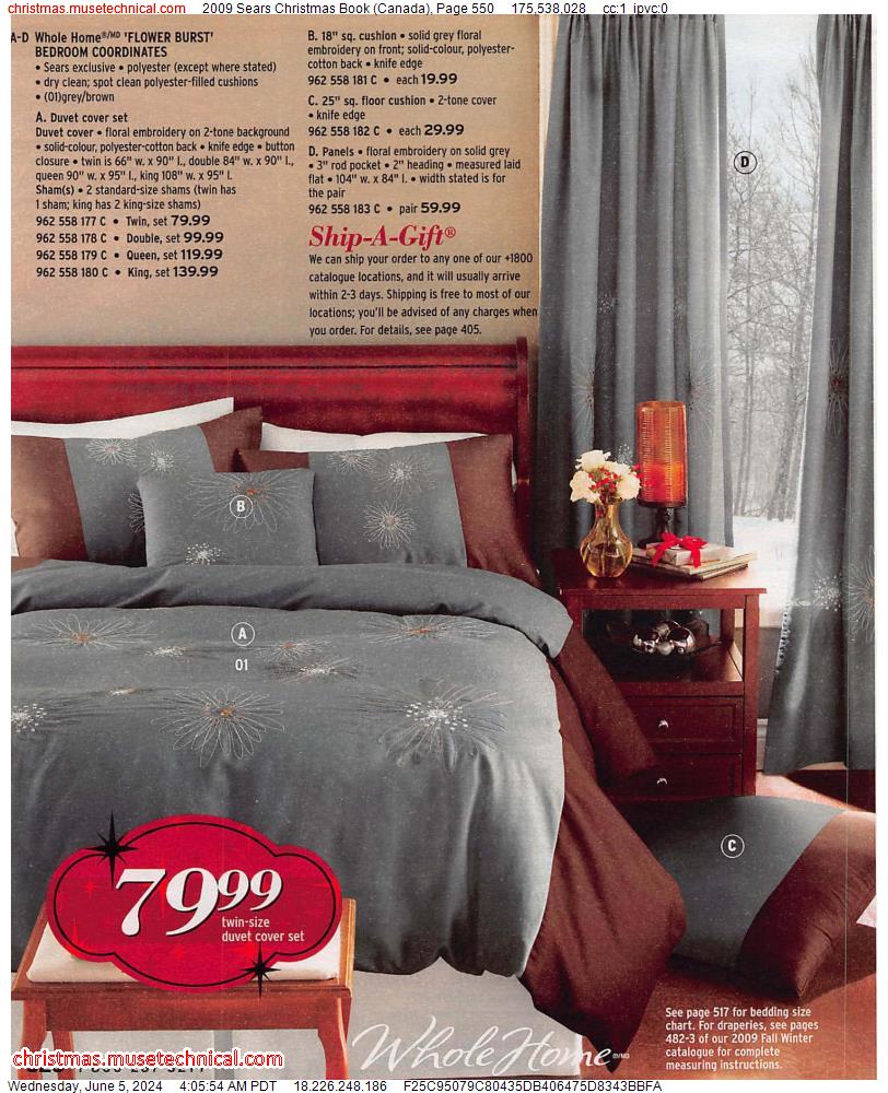 2009 Sears Christmas Book (Canada), Page 550