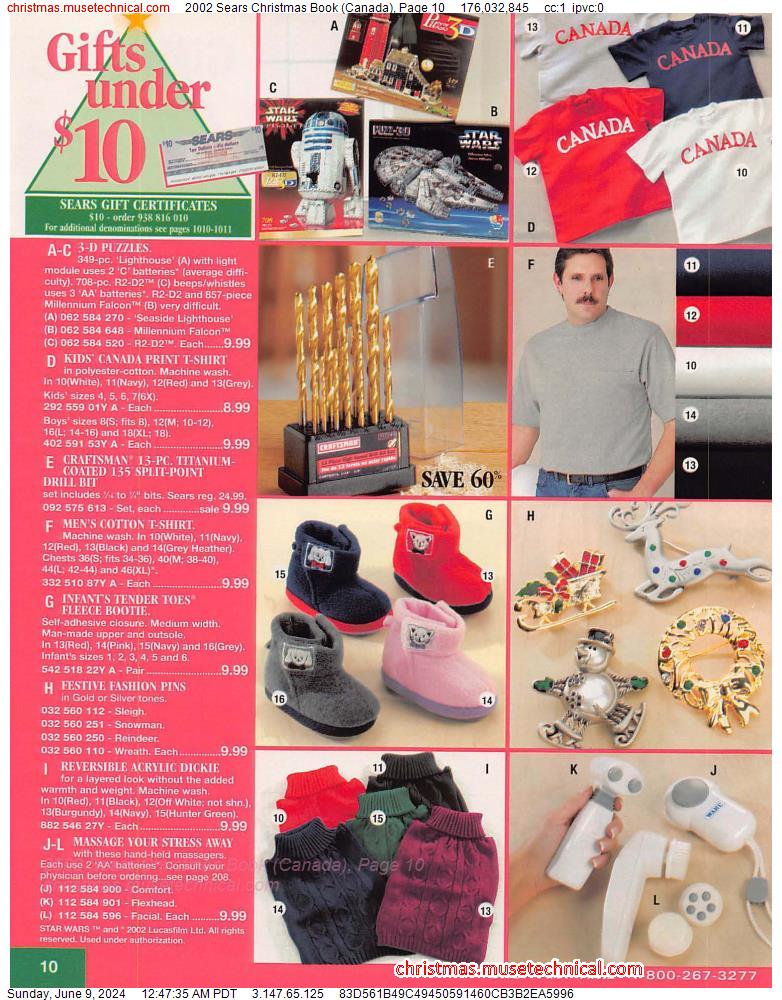 2002 Sears Christmas Book (Canada), Page 10