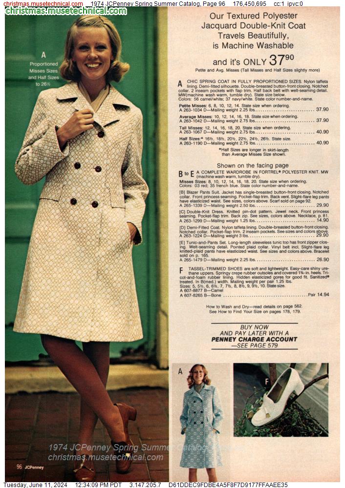 1974 JCPenney Spring Summer Catalog, Page 96