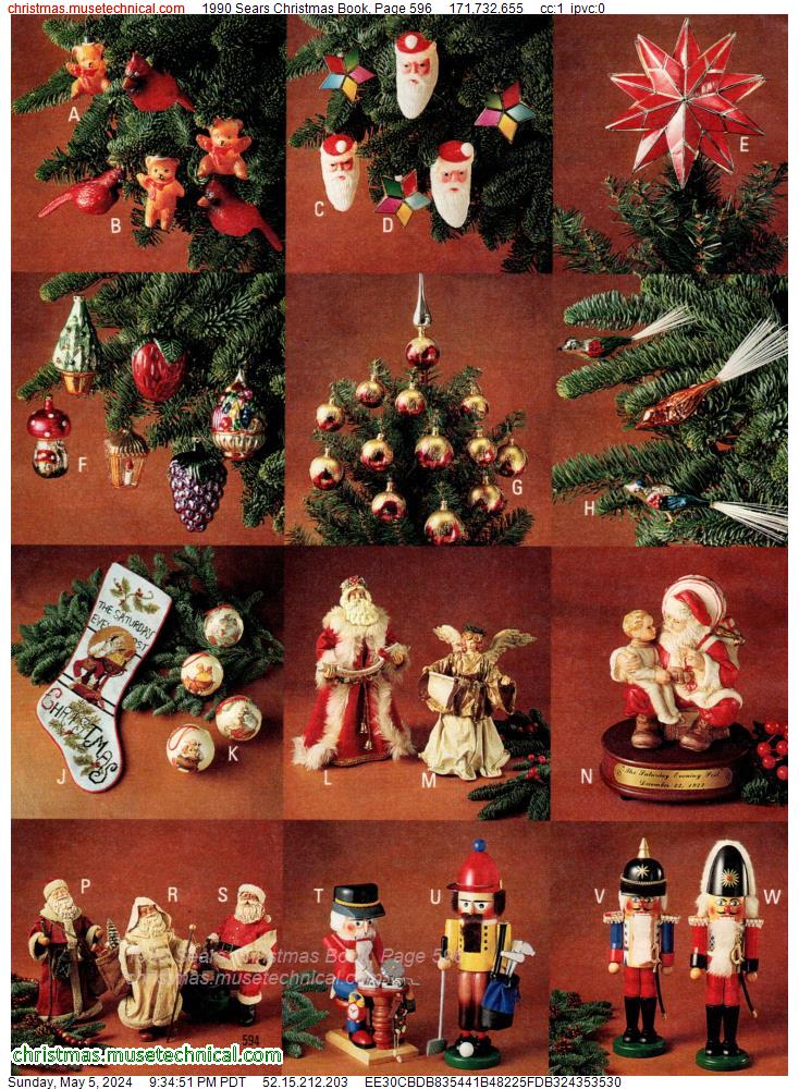 1990 Sears Christmas Book, Page 596