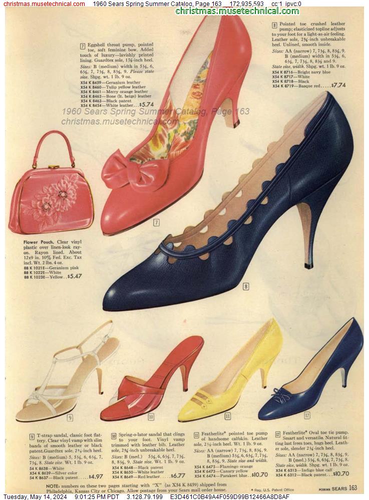 1960 Sears Spring Summer Catalog, Page 163