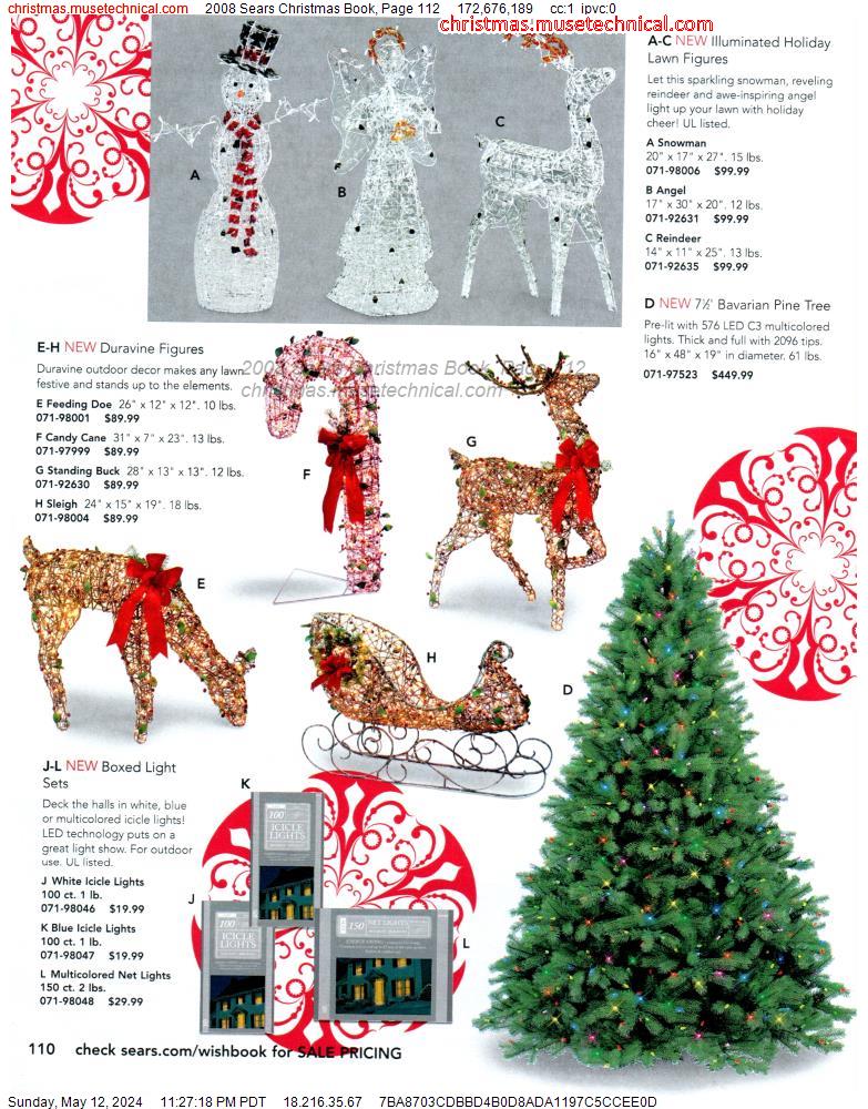 2008 Sears Christmas Book, Page 112