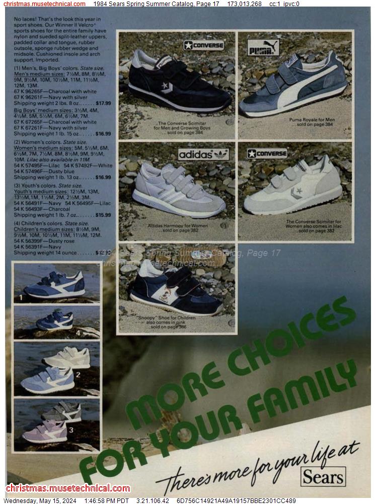1984 Sears Spring Summer Catalog, Page 17