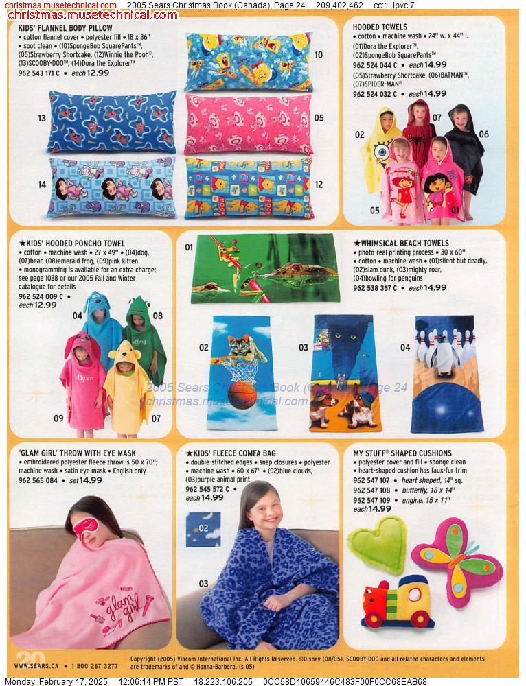 2005 Sears Christmas Book (Canada), Page 24