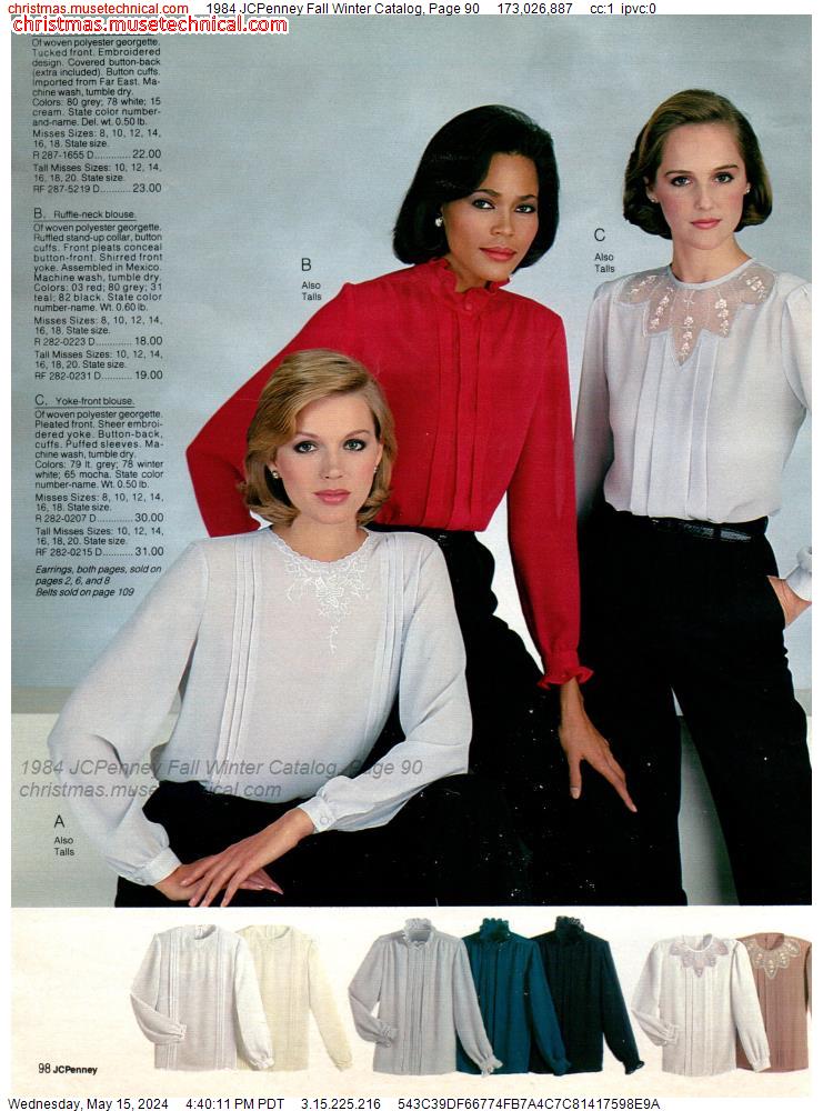 1984 JCPenney Fall Winter Catalog, Page 90